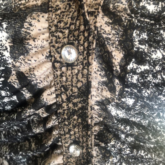 INC Snake-Print Top - Picture 2 of 9